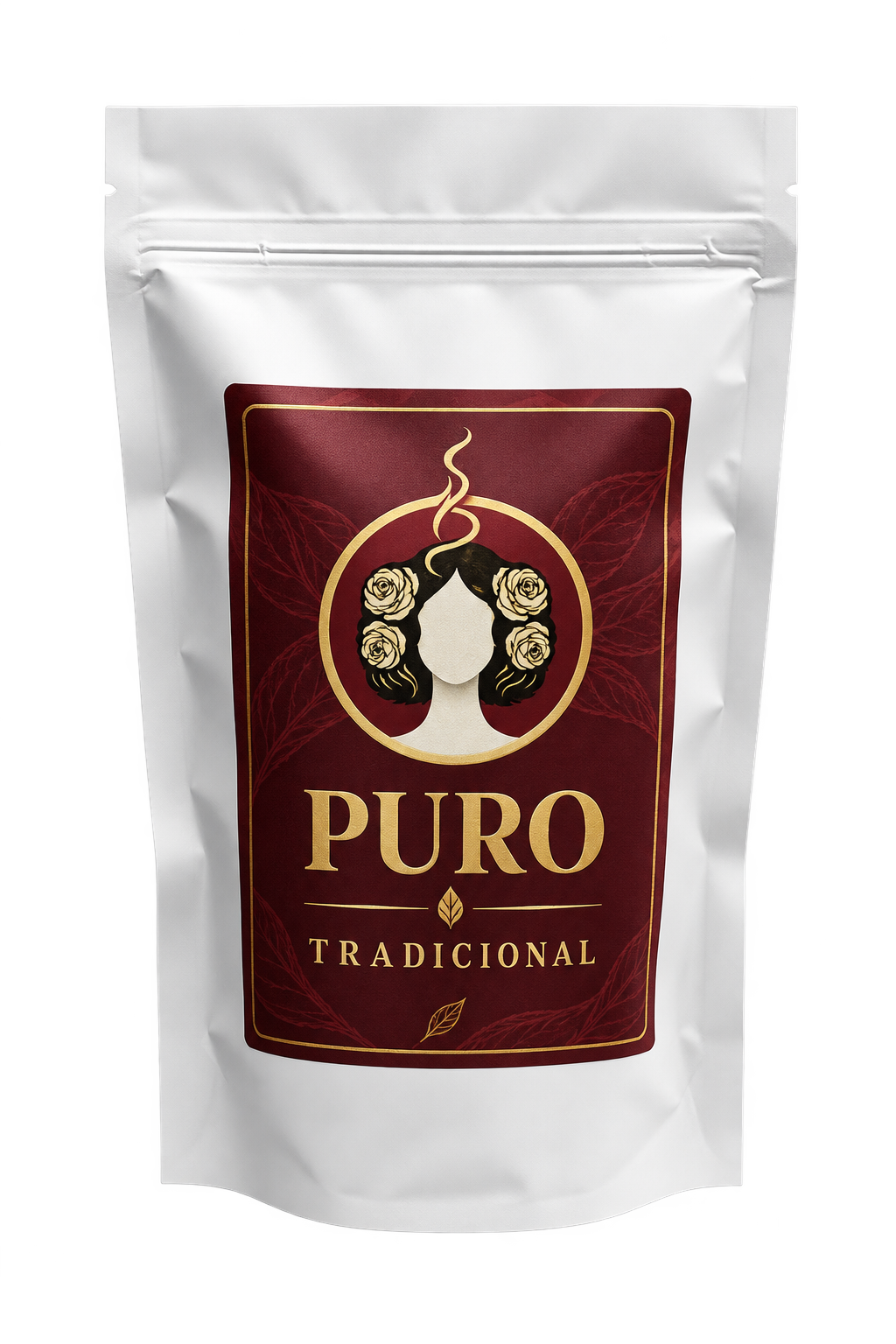 Nova embalagem branca do Tabaco Puro Tradicional